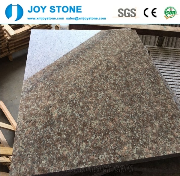 Cheap G687 Red Granites Tiles Slabs for Wall Floor Covering Sale 2018
