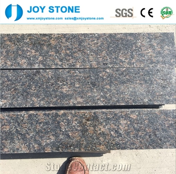 Cheap Polish Tan Brown High Quality Granite Tiles Slabs