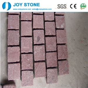 China Cheap Prices Dayang Red Porphyry Granite Flamed Garden Pavements