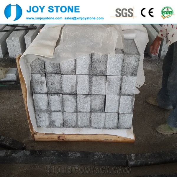China Crystal White G603 Granite Rough Finish Park Kerbstone Curbstone