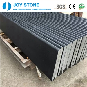 Chinese Cheap Custom Size Tiles Hainan Black Basalt Wall