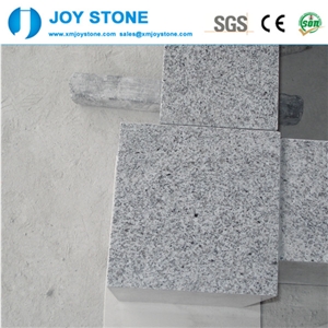 G603 Bianco Crystal Grey Granite Polish Garden Kerbstone Side Stone
