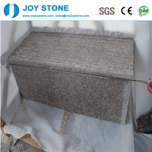 G687 Granite Wall Tile Cladding Red Polished Floor