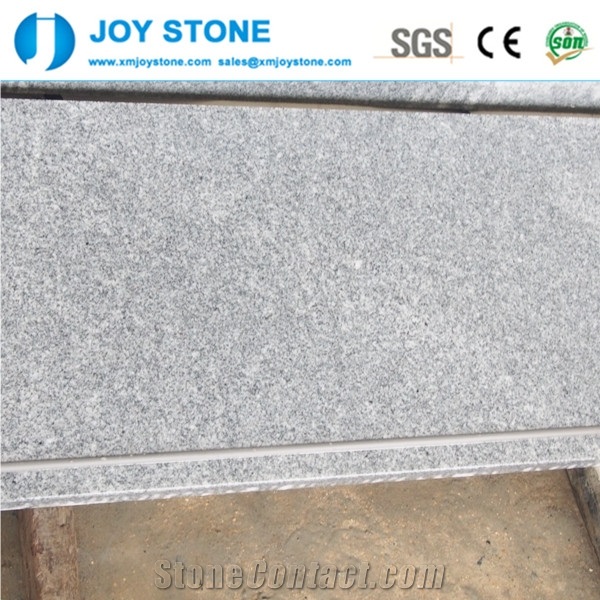 Germany Style Custom Design Polished G603 Bianco Crystal Granite Steps
