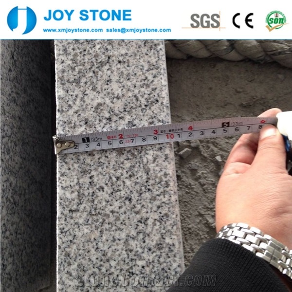 Good Quality G603 Crystal White Granite Park Roadside Stone Blinder