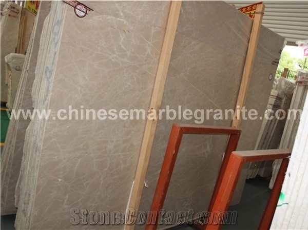 Burdur Yellow Veins Emperador Beige Marble Floor Covering Tiles