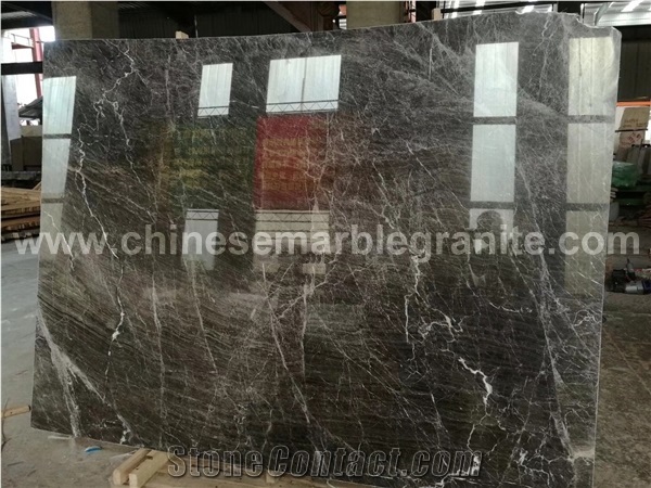 China Economical Edinburgh Bvlgari Grey Marble Floor Covering Tiles