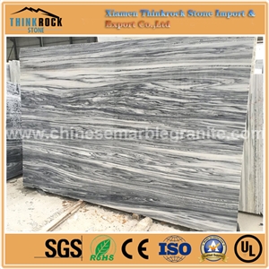 Discount Prices Black Spray Flower Veins Grey Marble Wall Tiles