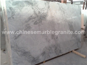 Incredibly Durable Grey Mountain Veins White Marble Wall Tiles