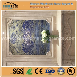 Luxury Colorful Polished Beige Yellow Marble Wall Covering Tiles