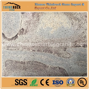 Solid Surface Purple Moca Grey Marble Wall Covering Tiles