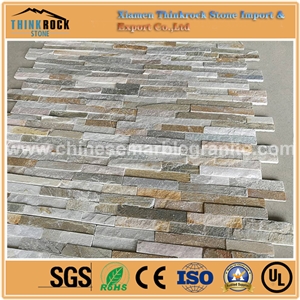 Unique and Lasting Natural Cleft Yellow Ledge Slate Veneer