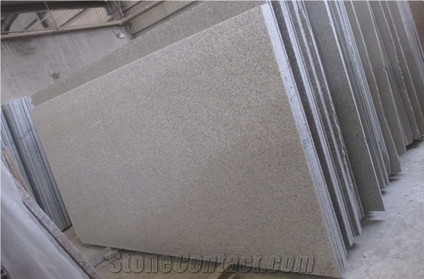 Versatile Flamed G623 Bianco Sardo Grey Granite Flooring Tiles