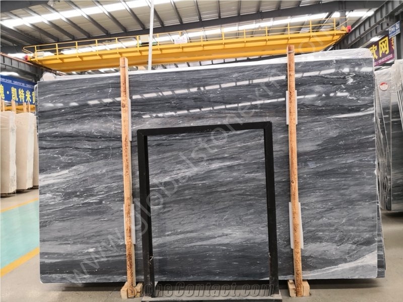 Blue Galaxy Marble Tiles and Slabs