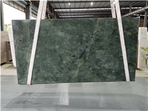 Peacock Green Marble Slab & Tile, China Green Marble