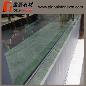 Peacock Green Marble Tiles and Slabs