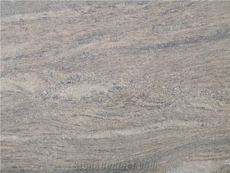 Quicksand Brown Granite Tiles and Slabs, Water Jet Brown Granite Tiles