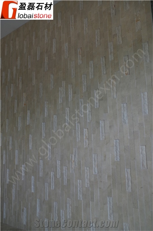 Tippy Beige Limestone Tiles and Slabs, Walling Tiles