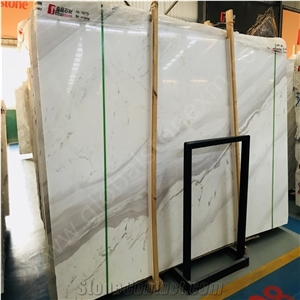Volakas White Marble Tiles and Slabs