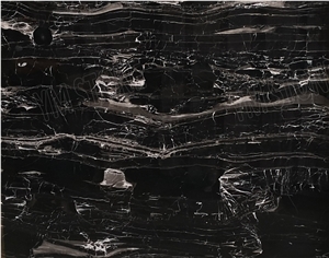 Silver Dragon Marble Tiles & Slabs, China Black Marble