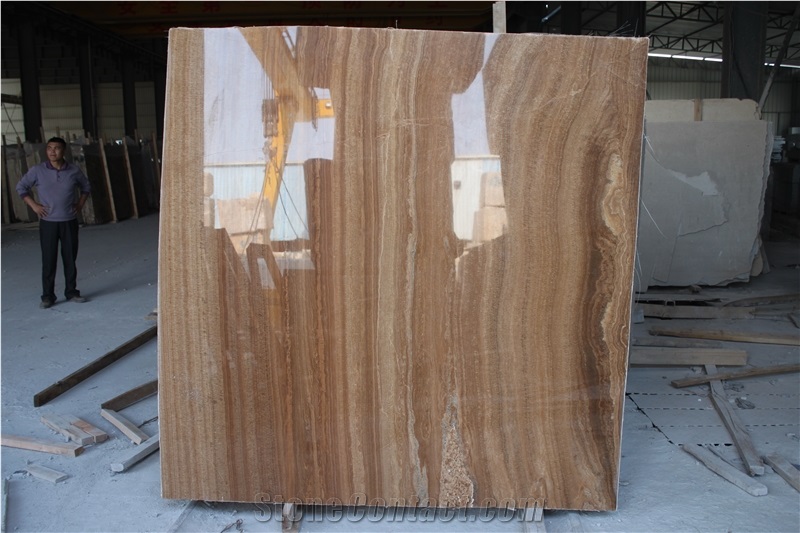 China Wooden Yellow Marble,Imperial Wood Vein Marble Slabs & Tiles
