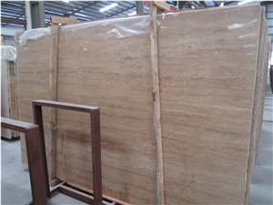 Imported Wooden Travertine Slabs & Tiles,Brown Wood Travertine Slabs