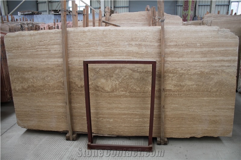 Imported Wooden Travertine Slabs & Tiles,Brown Wood Travertine Slabs