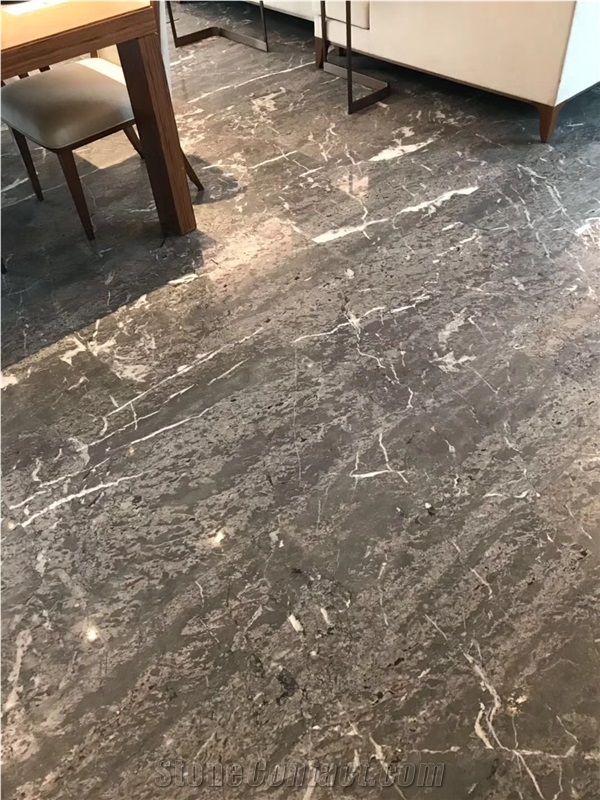 Italy Grey Saint Laurent Marble Slabs,Gless Grey Marble Floor Tiles