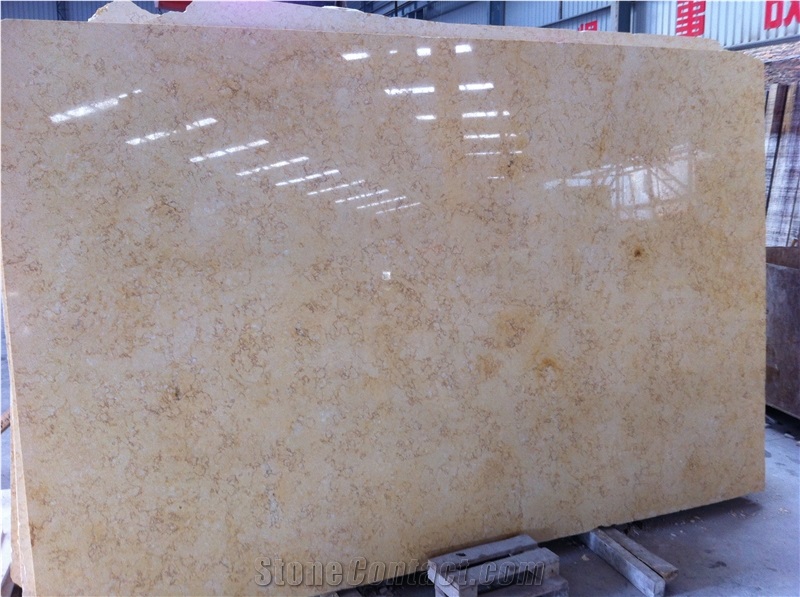 Sunny Yellow Marble Slabs, Sunny Beige,Egypt Yellow Marble Floor Cover