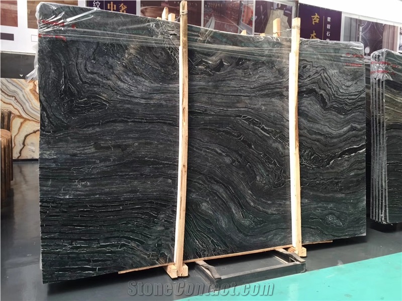 Zebra Black Marble, China Black Vein Marble Floor Tile&Walling Tiles