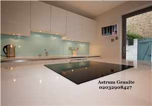 Buy Best Aqua Quartz Kitchen Worktop in London Uk