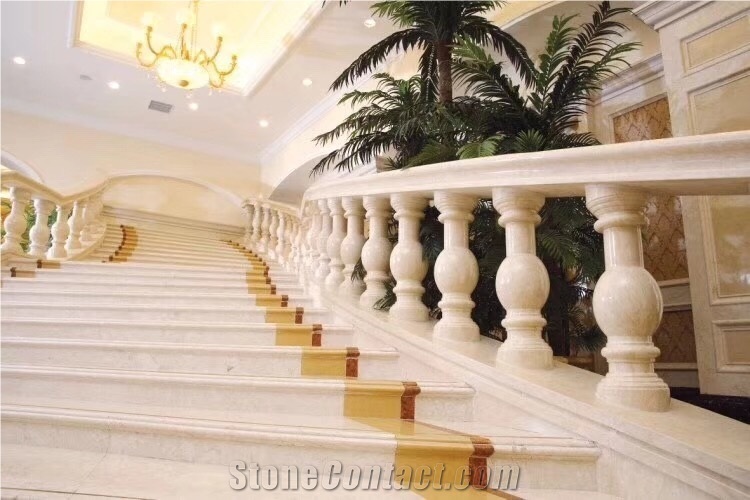 Hot Sale Beige Marble Stone Products Slabs Tiles