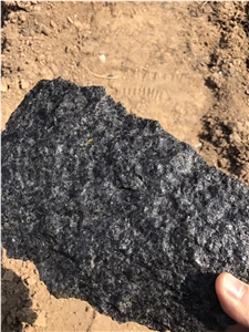 Angola Black Crystal Nero Angola Black Granite Natural Stone Slabs