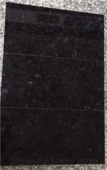 Angola Black Granite Slabs & Tiles, Black Angola Granite Antique Black