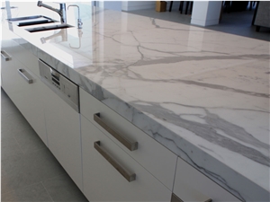 Calacatta Marble Counter Top for Kitchen