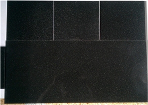 China Absolute Black Mongolian Pure Black Granite Tiles