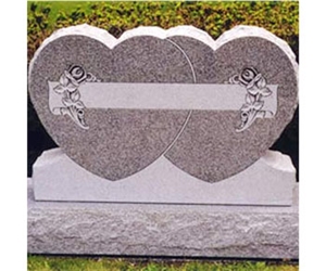 Granite Heart Tombstone /Monument/ Headstone