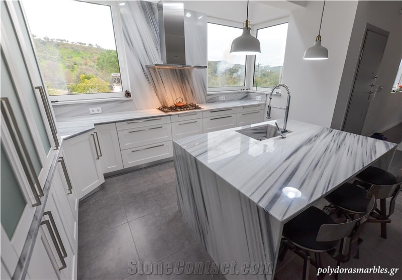 Kitchen Tops, Surfaces and Marble Sink