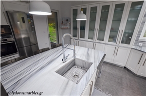 Kitchen Tops, Surfaces and Marble Sink