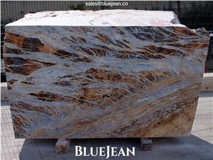 Bluejean Marble, Blue Jeans Marble Block