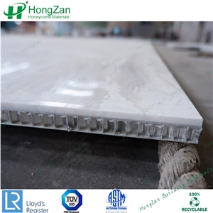 Decoration White Marble Stone Honeycomb Panel for Curtain Wall