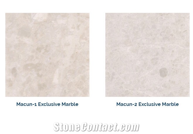 Macun-1 and Macun-2 Exclusive Marble Blocks