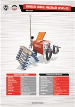 Marble - Granite Hydraulic Drilling Machine