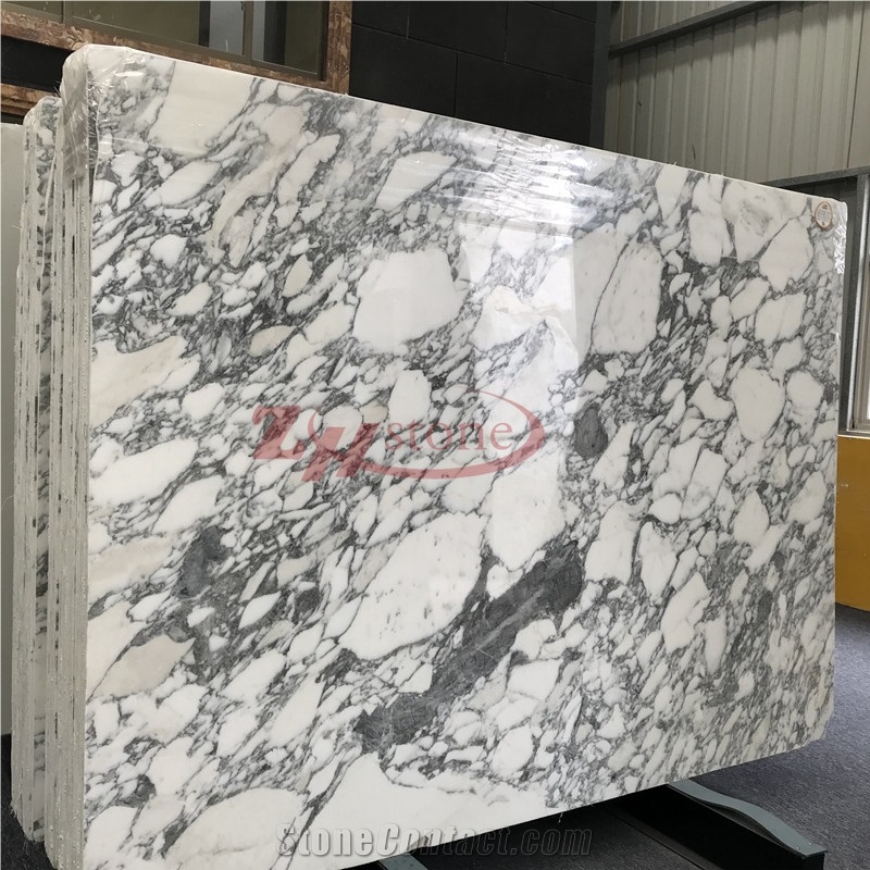 Arabescato Bianco Slab Cut to Size for Floor&Wall Tiles Decoration