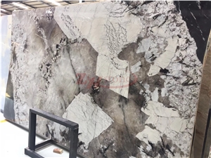 Branco Tourmaline Granite Slabs for Countertop Background