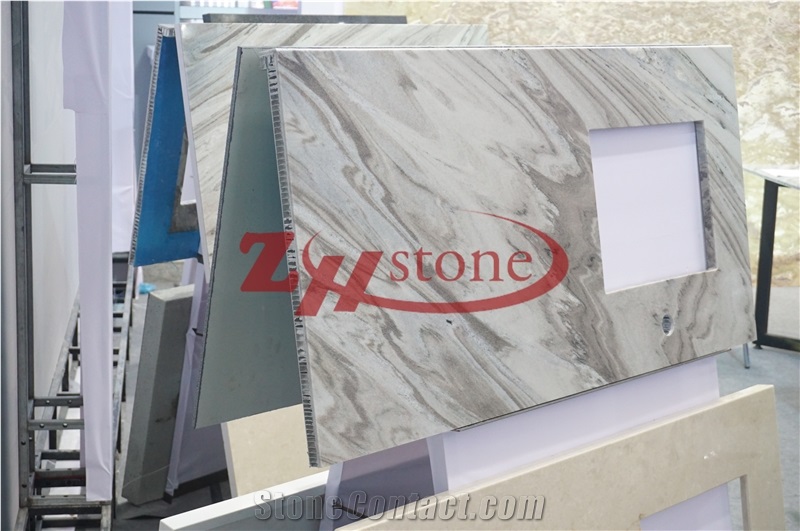 Marble Laminated with Granite Stone Panels for Wall Covering