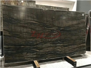 Shangrila Brown Quartzite Cut to Size for Stair Steps Decoration