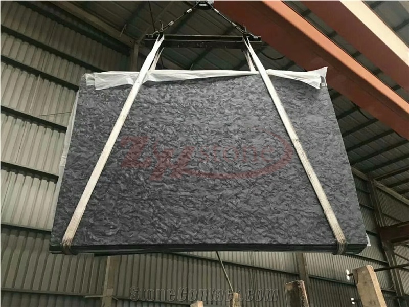 Versace Black Granite Metallica Granite Slabs for Wall Tile