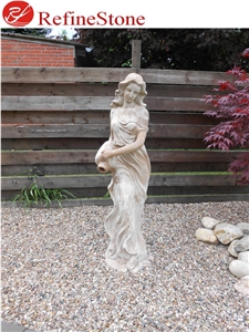 Woman Sculpture Beautiful Girl Sculpture Angel Statue