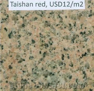 Taishan Red Granite Tiles & Slabs